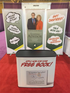 Leading Advisor Tradeshow Booth