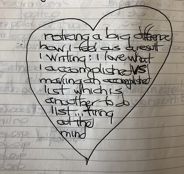 Loving What You Accomplish